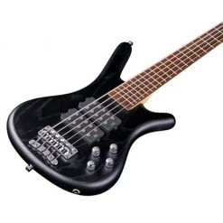 Warwick Rock Bass Corvette $$ 5-String - Nirvana Black Transparent Satin Bass Guitars