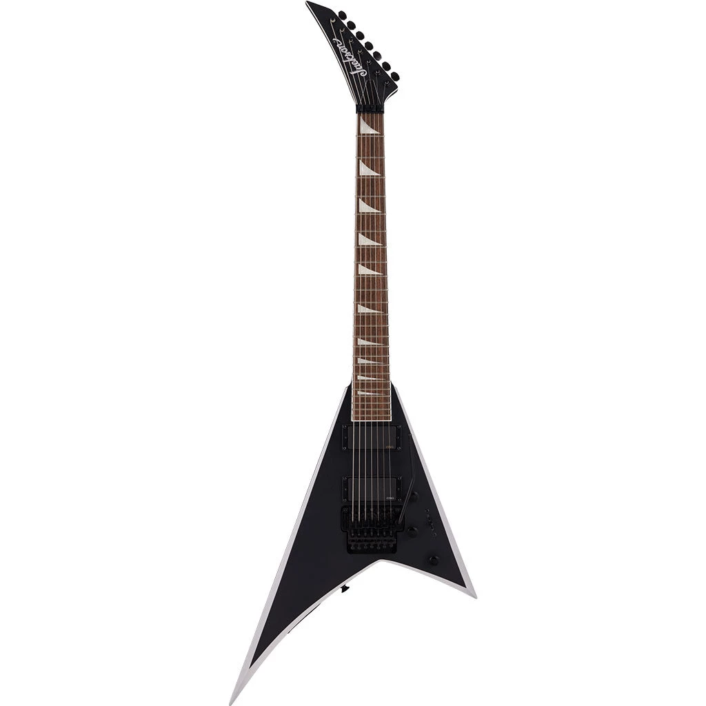 Jackson - X Series Rhoads RRX24-MG7, Laurel Fingerboard, Satin Black With Primer Gray Bevels