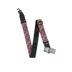 See All Colonial Leather - Paisley Rag Strap - Red