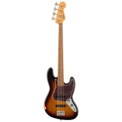 Fender 60th Anniversary Road Worn 60's Jazz Bass - 3 Tone Sunburst - Pau Ferro