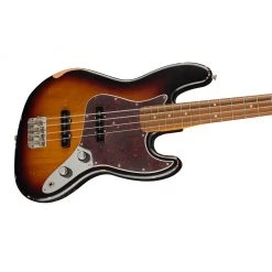 Fender 60th Anniversary Road Worn 60's Jazz Bass - 3 Tone Sunburst - Pau Ferro