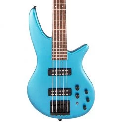 Jackson X Series Spectra Bass SBX V - Electric Blue Bass Guitars
