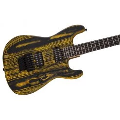 Electric Guitars Charvel Pro-Mod San Dimas® Style 1 HH FR E Ash - Ebony Fingerboard - Old Yella