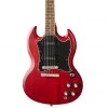 Electric Guitars Epiphone SG Classic Worn P90's - Cherry