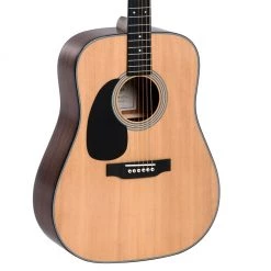 Sigma DM1 Dreadnought Acoustic With Solid Sitka Spruce Top - Left Hand Acoustic Guitars