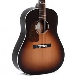 Sigma SG45L Left Handed Slope Shoulder - Sunburst Acoustic Guitars
