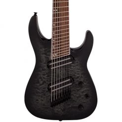 Electric Guitars Jackson SLATXF8 Multiscale 8 String - Transparent Black Burst