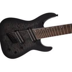 Electric Guitars Jackson SLATXF8 Multiscale 8 String - Transparent Black Burst