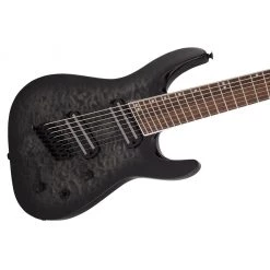 Electric Guitars Jackson SLATXF8 Multiscale 8 String - Transparent Black Burst