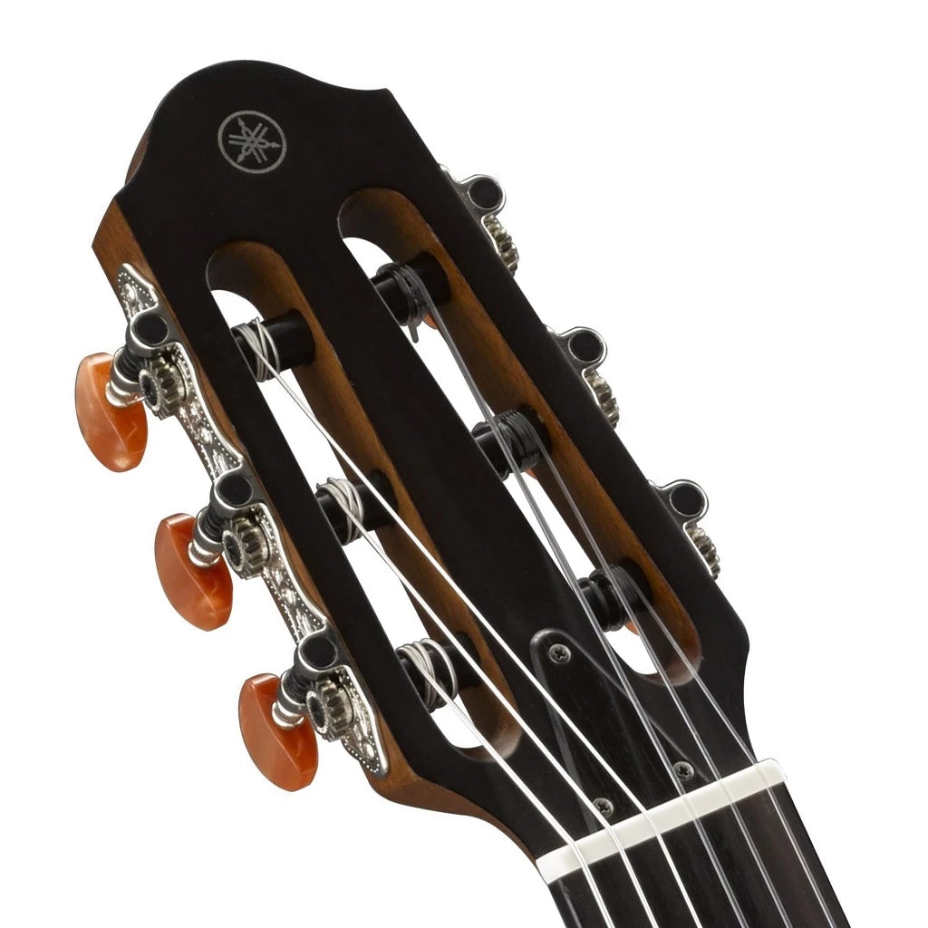 Acoustic Guitars Yamaha Silent Guitar Nylon String W/Carry Bag - Translucent Black