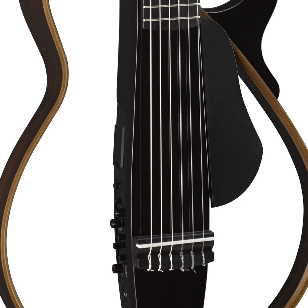 Acoustic Guitars Yamaha Silent Guitar Nylon String W/Carry Bag - Translucent Black