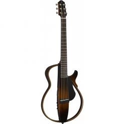 Acoustic Guitars Yamaha SLG200STBS Silent Guitar Steel String – Tobacco Brown Sunburst