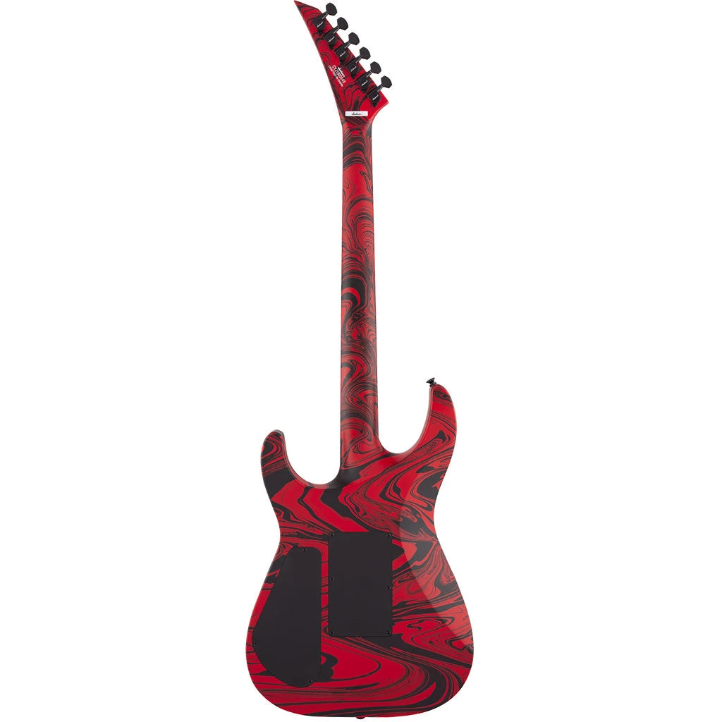 Jackson X Series SLX DX Swirl - Satin Red Swirl Electric Guitars