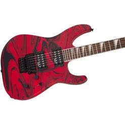 Jackson X Series SLX DX Swirl - Satin Red Swirl Electric Guitars