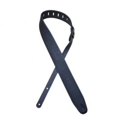 Colonial Leather 2.5" BLACK W/BLACK Upholstery Padded See All