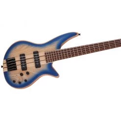 Jackson - Pro Series Spectra Bass SBA V, Caramelized Jatoba Fingerboard, Blue Burst Bass Guitars