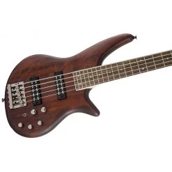 Jackson - JS Series Spectra Bass JS3V, Laurel Fingerboard, Walnut Stain Bass Guitars