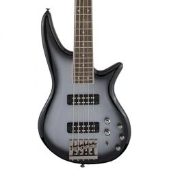 Jackson - JS Series Spectra Bass JS3V, Laurel Fingerboard, Silverburst Bass Guitars