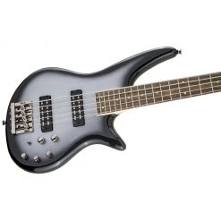 Jackson - JS Series Spectra Bass JS3V, Laurel Fingerboard, Silverburst Bass Guitars