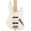 Squier - Affinity Series™ Jazz Bass® V, Maple Fingerboard, White Pickguard, Olympic White