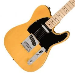 Electric Guitars Squier - Affinity Series™ Telecaster®, Maple Fingerboard, Black Pickguard, Butterscotch Blonde
