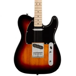 Electric Guitars Squier - Affinity Series™ Telecaster®, Maple Fingerboard, Black Pickguard, 3-Color Sunburst