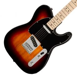 Electric Guitars Squier - Affinity Series™ Telecaster®, Maple Fingerboard, Black Pickguard, 3-Color Sunburst