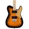 Electric Guitars Squier - Paranormal Cabronita Telecaster® Thinline, Maple Fingerboard, Gold Anodized Pickguard - 2-Color Sunburst