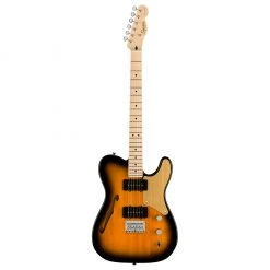 Electric Guitars Squier - Paranormal Cabronita Telecaster® Thinline, Maple Fingerboard, Gold Anodized Pickguard - 2-Color Sunburst