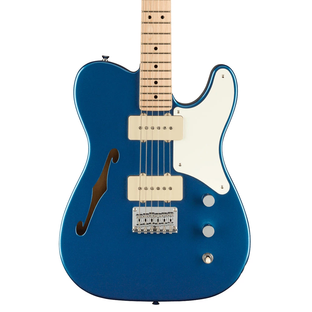 Squier - Paranormal Cabronita Telecaster® Thinline, Maple Fingerboard - Lake Placid Blue