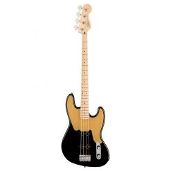 Bass Guitars Squier - Paranormal Jazz Bass® '54, Maple Fingerboard, Gold Anodized Pickguard - Black