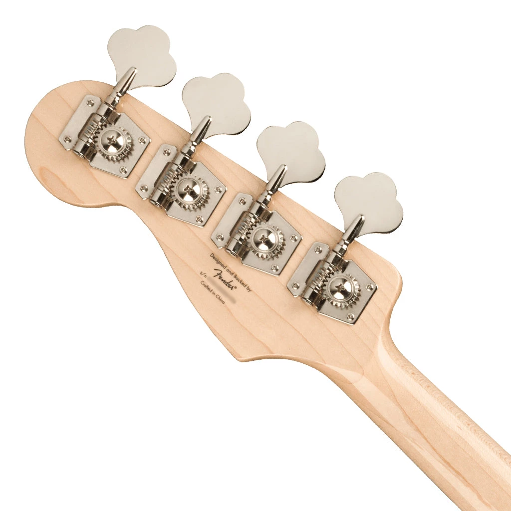 Bass Guitars Squier - Paranormal Jazz Bass® '54, Maple Fingerboard, Gold Anodized Pickguard - Black