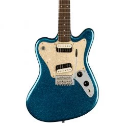 Squier - Paranormal Super-Sonic™, Laurel Fingerboard - Blue Sparkle Electric Guitars
