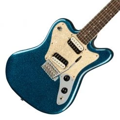 Squier - Paranormal Super-Sonic™, Laurel Fingerboard - Blue Sparkle Electric Guitars