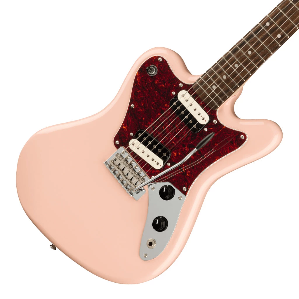 Squier - Paranormal Super-Sonic™, Laurel Fingerboard - Shell Pink Electric Guitars