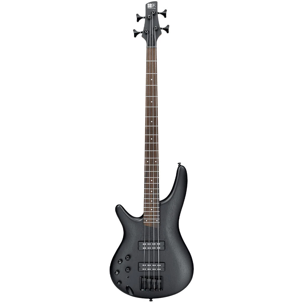 Ibanez - SR300EBL Left Handed Electric Bass - Weathered Black Bass Guitars