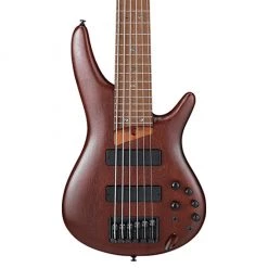 Bass Guitars Ibanez SR506E 6 String Bass - Brown Mahogany