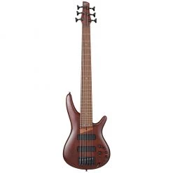 Bass Guitars Ibanez SR506E 6 String Bass - Brown Mahogany