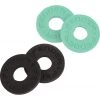 Fender Strap Blocks 4pk - 2 Black, 2 Surf Green