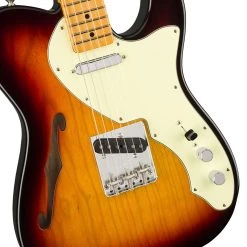 Electric Guitars Fender American Original 60's Telecaster Thinline - 3 Tone Sunburst - Maple