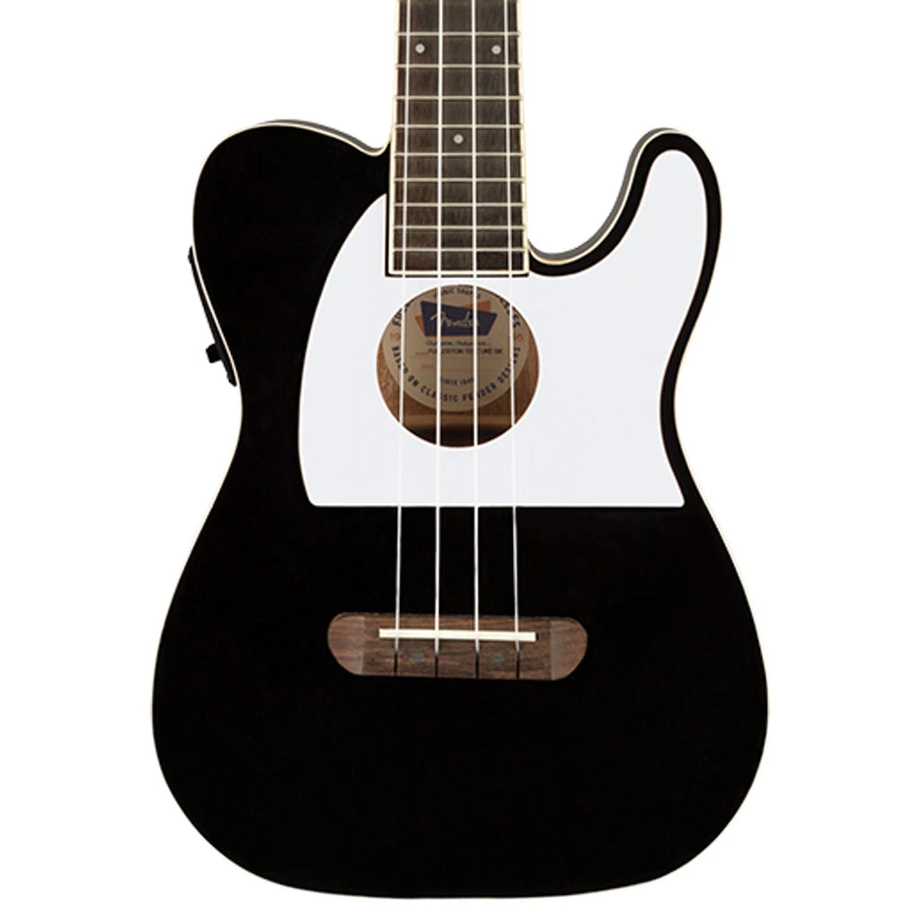 Fender Fullerton Telecaster Uke - Black Ukuleles