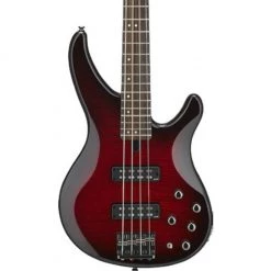 Yamaha TRBX604FMDRB Electric Bass Guitar - Dark Red Burst Bass Guitars