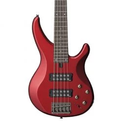 Yamaha TRBX305CAR 5-String Bass Guitar Candy Apple Red Bass Guitars