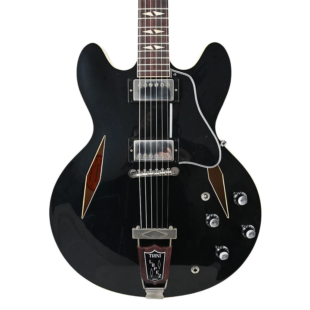 Gibson Custom Shop Gibson 64 Trini Lopez Standard Reissue VOS - Ebony Electric Guitars