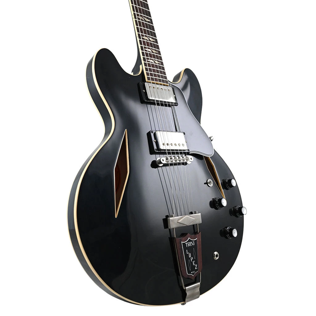 Gibson Custom Shop Gibson 64 Trini Lopez Standard Reissue VOS - Ebony Electric Guitars