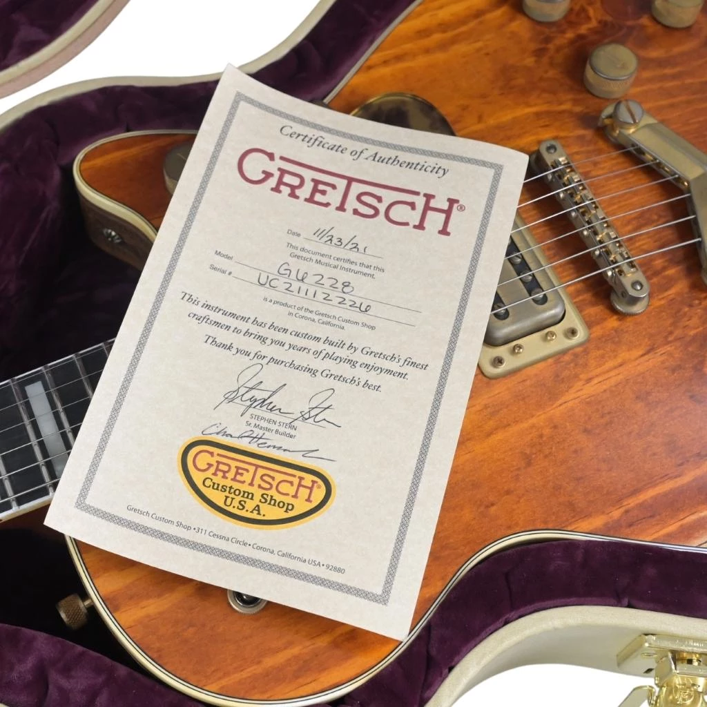 Gretsch Custom Shop - G6228 Knotty Pine Round Up - Heavy Relic - Masterbuilt By Chad Henrichsen Electric Guitars