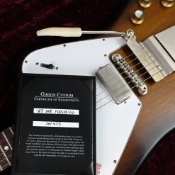 Gibson Custom Shop 65' Non-Reverse Firebird With Maestro - Vintage Sunburst - VOS