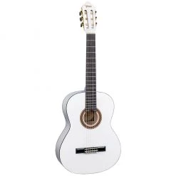 Valencia 100 Series 3/4 Classical - White Acoustic Guitars