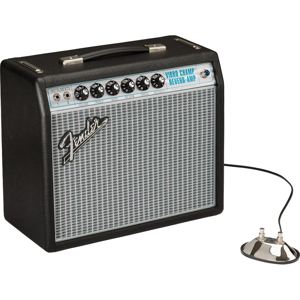 Fender - '68 Custom Vibro Champ® Reverb, 240V AUS Electric Guitar Amps
