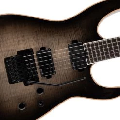 Electric Guitars Jackson - Limited Edition Wildcard Series Soloist™ SL2FM - Ebony Fingerboard, Transparent Black Burst